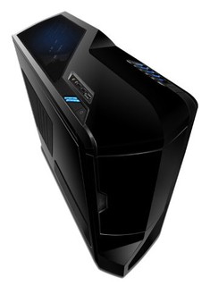 Корпус NZXT Phantom black w/o PSU ATX 2*USB audio 6*fan screwless E-SATA bott PSU