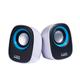 Колонки CBR CMS-520 Blue (2,5Вт х 2), регул. громк., USB