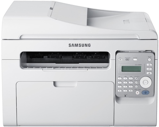 МФУ Samsung лазерный SCX-3405FW/XEV А4 20/20стр/мин (принтер/сканер/копир/факс) белый Wi-Fi