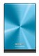 Жесткий диск A-DATA USB 750Gb ANH92-750GU-CBL 2.5" (голубой) (с чехлом)
