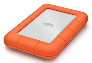 Жесткий диск LaCie USB 3.0 1Tb 301558 Rugged Mini 2.5" черный