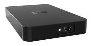 Жесткий диск WD Original Elements USB 320Gb WDBPCK3200ABK-EESN (5400rpm) 2.5" черный USB 3.0