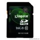 Флеш карта SDHC 16Gb Class10 Kingston SD10V/16GB