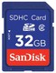 Флеш карта SDHC 32Gb SanDisk (SDSDB-032G-B35)
