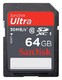 Флеш карта SDXC 64Gb Class10 Sandisk Ultra SDSDU-064G-U46