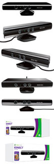 Сенсор Kinect для Microsoft XBOX360 + игра Kinect Adventures (LPF-00060)