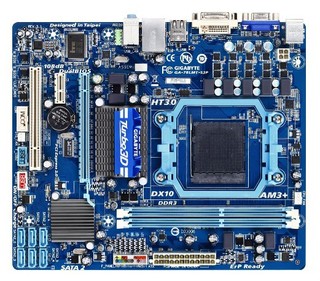Материнская плата Gigabyte GA-78LMT-S2P Soc-AM3 AMD760G DDR3 mATX AC'97 8ch GbLAN VGA RAID