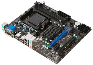 Материнская плата MSI 760GM-P23 (FX) Soc-AM3 AMD760G DDR3 mATX AC'97 8ch. GbLAN RAID VGA BULK