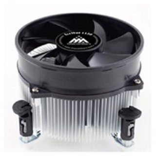 Вентилятор GlacialTech IceHut 1150PWM Soc-1155/1156 Al втулка PWM Push-pin 4pin 105W OEM