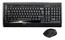 Комплект клавиатура + мышь A4 RV1000 black Wireless Gaming Combo USB (GK-300A+R4) V-Track