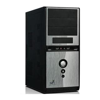 Корпус Super Power Q3336-A11 Black-Silver  без БП