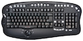 Клавиатура Oklick 770L Win7 black mmedia USB+USB port
