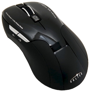 Беспроводная мышь Oklick 545S Black Cordless Optical 1000DPI 5Butt Nano receiver USB
