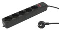 Сетевой фильтр PC PET 3м 5 розеток чёрный AP01006-3-B