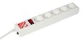 Сетевой фильтр Power Cube SPG-B-6-WHITE 1.9m белый 5 розеток
