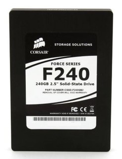Накопитель SSD SATA 240Gb Corsair Force 285MB/s R 175MB/s W, incl 2.5” to 3.5” CSSD-F240GB2-BRKT 2.5