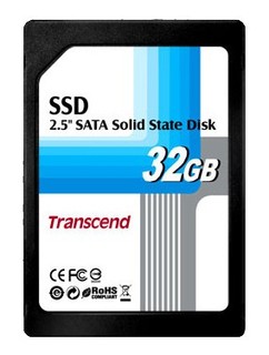 Накопитель SSD SATA 32 Gb Transcend SLC (TS32GSSD25S-S) 2.5