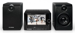 Микросистема DVD Hyundai H-MS1101 черный