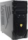 Корпус AeroCool VS-3 Advance black w/o PSU ATX 2*USB 3.0 audio HD