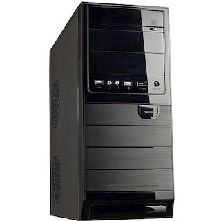 Корпус FORMULA FN-338C black 500W ATX SECC 2*USB3.0 audio 80mm fan