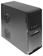 Корпус FORMULA FN-339P black 450W ATX SECC 2*USB audio 80mm fan