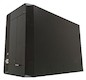 Корпус FORMULA FI-100D black 300W MiniITX  2*USB audio 80mm fan