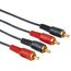 Кабель VCOM 2RCA(M)-2RCA(M) 5m