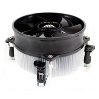 Вентилятор GlacialTech IceHut 1010Silent Soc-1155/1156 Al Sleeve 1500RPM Push-pin 3pin 82W OEM