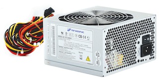 Блок питания FSP ATX 400W 400-60HNN 24+4+4+6 pin, 120mm fan, 2*SATA