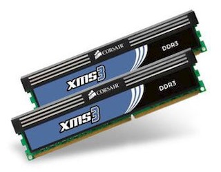 Память DDR3 8192Mb 1600MHz Corsair (CMX8GX3M2B1600C9) RTL Unbuffered, 9-19-9-27, 1.5V, XMS3 with Cla