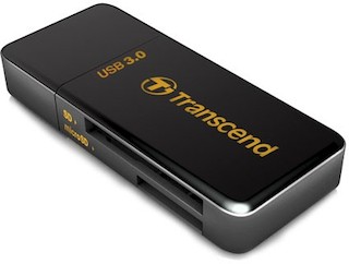 Устройство чтения карт памяти Transcend USB3.0 SD/microSD Card Reader (TS-RDF5K)