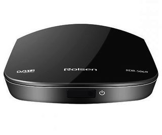 Ресивер DVB-T2 Rolsen RDB-506N Черный
