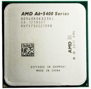 Процессор AMD A6 X2 5400 FM2 (AD540KOKA23HJ) (3.6/1Mb/Radeon HD 7540) OEM
