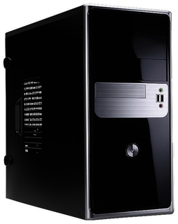 Корпус INWIN IW-EA-019BS Black-Silver 450W USB/Audio ATX