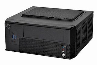 Корпус Thermaltake VP11821N2E SD101 black 180W miniITX 2*USB2.0, HD Audio, APFC,Window