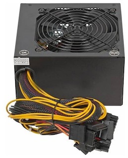 Блок питания HiPRO ATX 600W HPA600W 120mm fan, APFC, 3*SATA, I/O switch, RTL