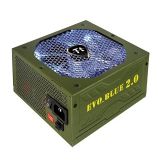 Блок питания Thermaltake ATX 750W EVO-750MPCGEU 80+ Gold APFC, 140mm blue led Fan, Cab Manag, RTL
