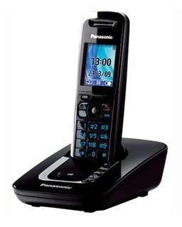 Р/Телефон Dect Panasonic KX-TG8411RUB (черный)