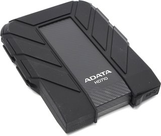 Жесткий диск A-Data USB 3.0 1Tb HD710-1TU3-CBK 2.5" черный