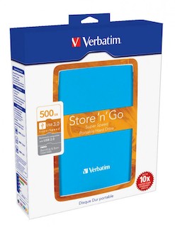 Жесткий диск Verbatim USB 3.0 500Gb 53026 Store n Go (5400rpm) 2.5" синий