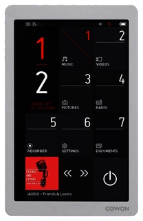 Плеер Flash Cowon X9 8Gb white