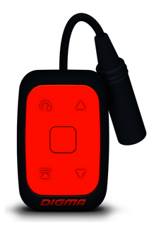 Плеер Flash Digma Deep 4Gb Orange WMA MP3