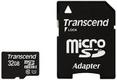 Флеш карта microSDHC 32Gb Class10 Transcend TS32GUSDU1 U1 w/adapter