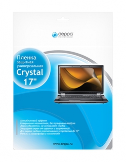 Пленка прозрачная защитная Deppa 17"