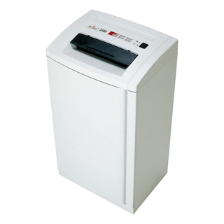 Шредер PRIMO 2600-3.9х30 (секр.3/P-4)/фр3.9х30мм/15-18лист/76лтр/Уничт:скрепки, скобы, пл.карты