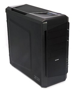Корпус ZALMAN Z12 Mid Tower, ATX, USB3.0 x2, 120mm Fan x3, fan controller, видео карты до 290мм, SSD support, black color