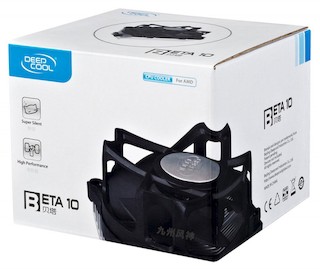 Вентилятор Deepcool BETA 10 Soc-FM2/FM1/AM3+/AM3/AM2+/AM2 3pin 25dB Al 89W 307g скоба