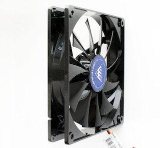 Вентилятор для корпуса GlacialTech IceWind GS14025 140x140x25mm Sleeve 1000RPM 3+4pin