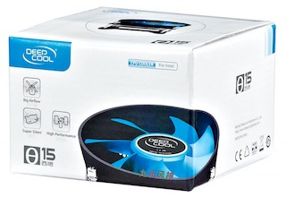 Вентилятор Deepcool THETA 15 Soc-1150/1155/1156 3pin 28dB Al 82W 290g винты низкопрофильный
