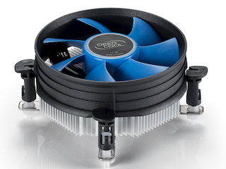 Вентилятор Deepcool THETA 16 PWM Soc-1150/1155/1156 4pin 18-26dB Al+Cu 95W 401g клипсы